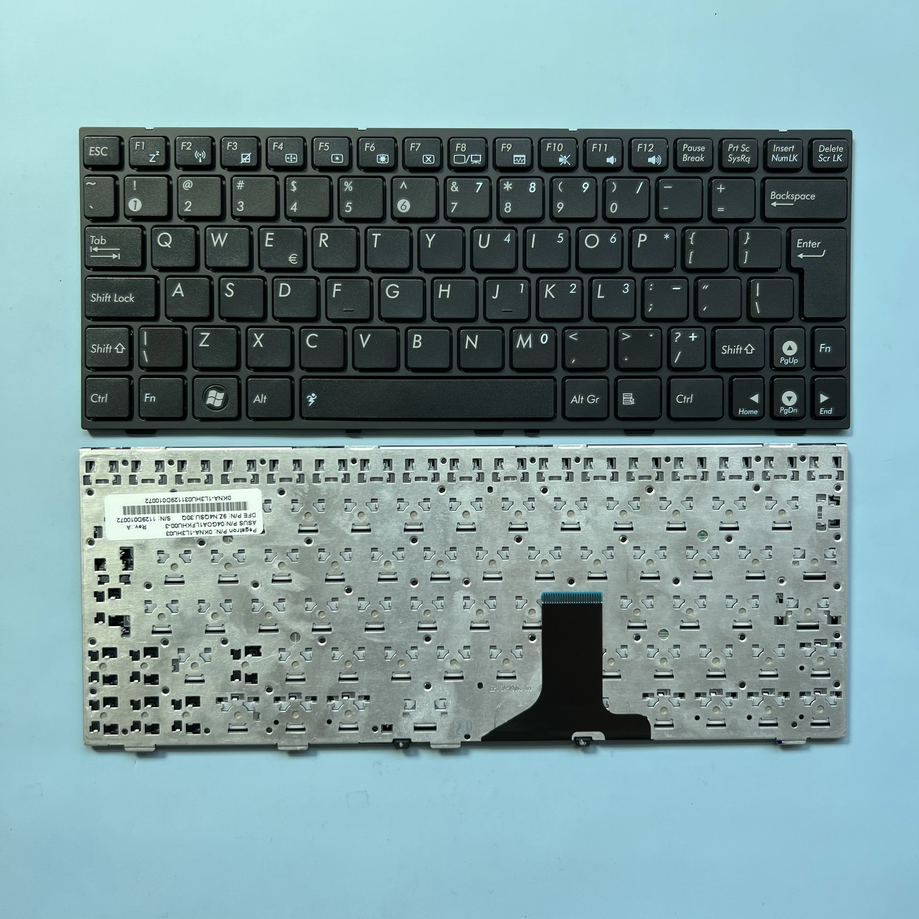 XIN US Keyboard For ASUS EEEPC EPC 1005 1001 1005P 1005PE 1005PEG 1005PG 1008p 1005PX laptop English Keyboards With Frame