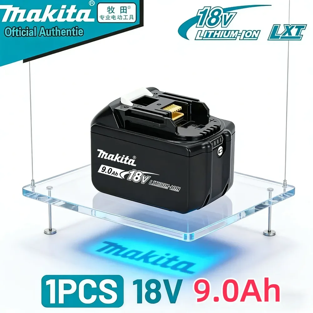 

Хит продаж: Аккумулятор Makita 18V 9AH 9000mAh Li-ion (литий-ионный) с зарядным устройством для BL1860B BL1850 BL1830 BL1815 LXT400