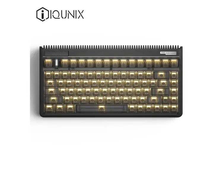 

IQUNIX OG80 dark side RS wireless mechanical keyboard hot plug 260days Long endurance RGB backlight