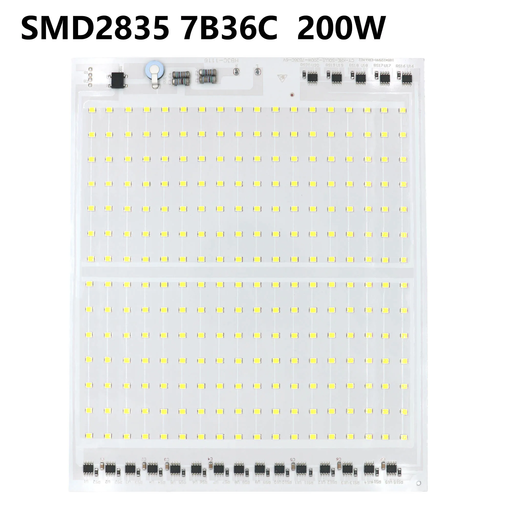 1PCS chip led cob SMD2835 Super Power 150W 200W AC220V no need driver Led module leds for square Panel lights led matrix White