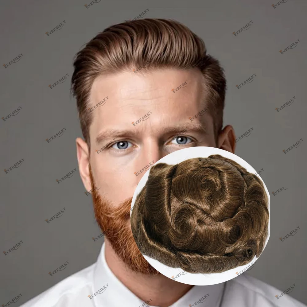 

Прочный парик из натуральных волос с естественной линией роста волос, 0.06 мм, микропарик из светлых человеческих волос, на основе V-loop Smooth Skin, мягкие волосы, 6 дюймов, протез из волос Реми