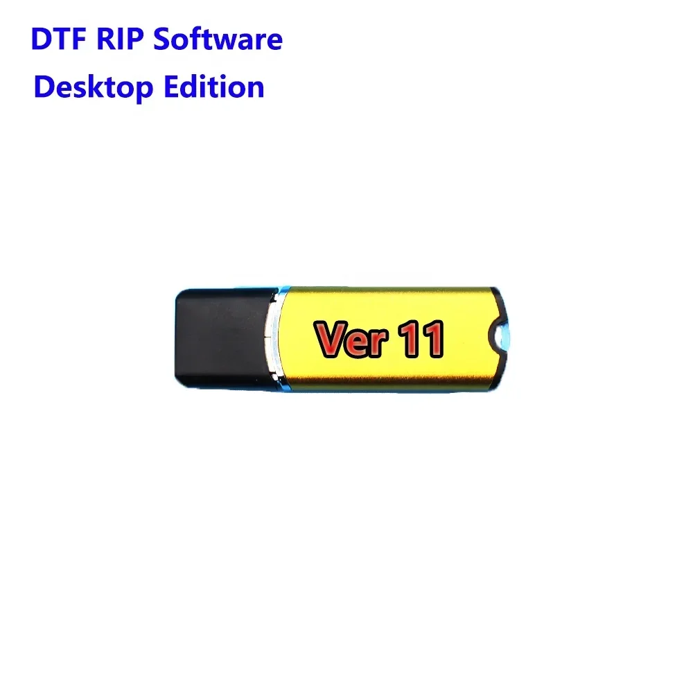 

DTF RIP DTG UV Software Ver 11 Desktop Edition Dongle Key For Epson L1800 L805 R1390 XP-15000 P700 P900 DTF Printer Version 11