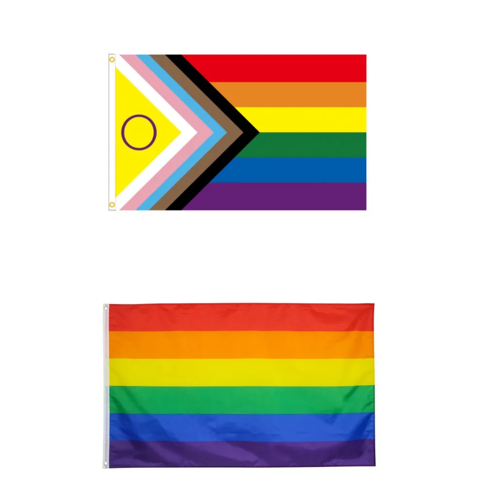 

20 Pieces Rainbow Flag 90 x 150cm LGBT Rainbow Gay Pride Flags Community Nonsexuality Asexuality Asexual Pride Flag