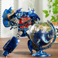 In Stock Transformation Primus 22CM 9-inch Planet Globe Star Deformation Robot Action Figures Toy Gift Collection