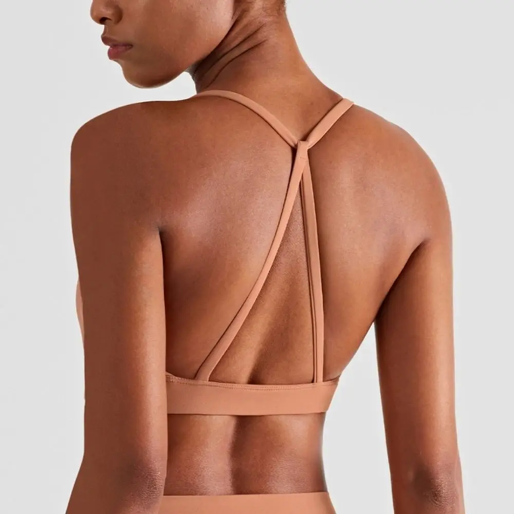 

Yoga Wear Beauty Back Sports Bra Shockproof Slim Yoga Underwear Comfortable Breathable Training Fitness Bra Gym