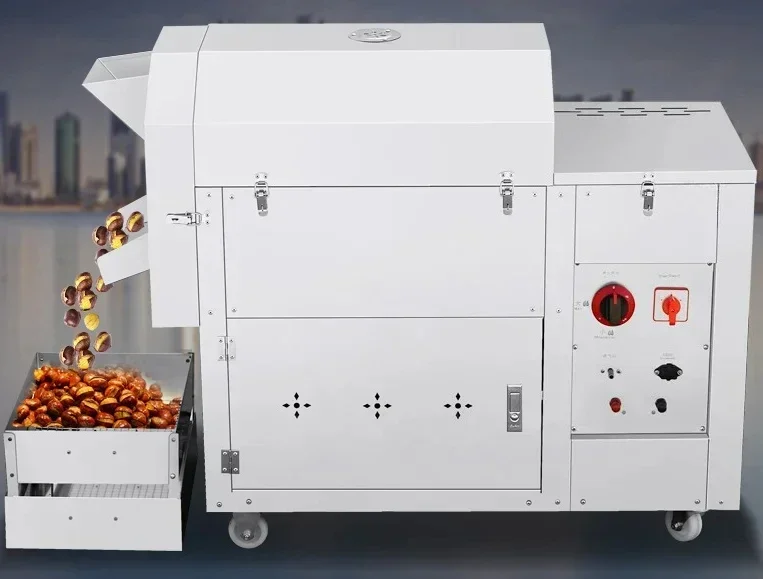 Electric Gas Multifunctional Coffee Roaster Peanut Walnut Roaster Seed Nut Roaster