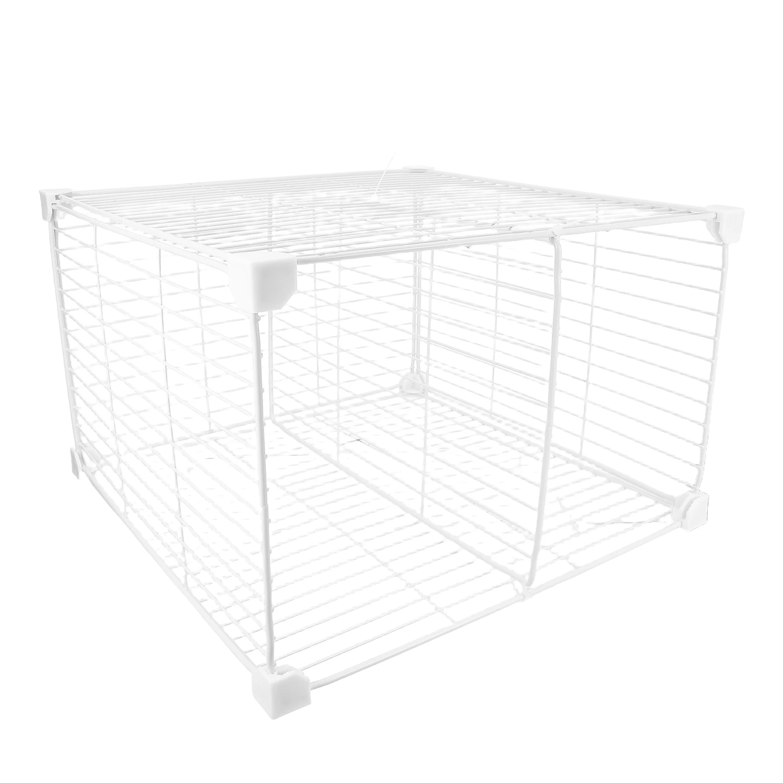 

Basket Dividers 3 Grids Modular Metal Mesh Shelf Organizer For Deep Freezer Storage Bins Fridge Partition Chest Freezer