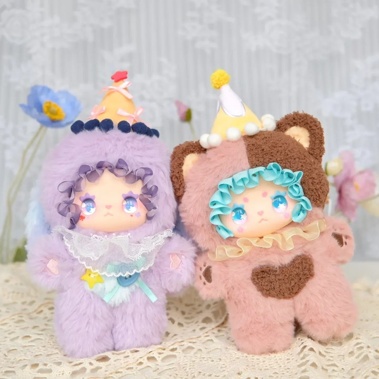 Neue Trendy Blind Box Spielzeug Schöne Emma Party Serie Plüsch Modell Vinyl Gesicht Puppe Nette Anhänger Geschenk Mystery Box Puppe Trendy Spielzeug