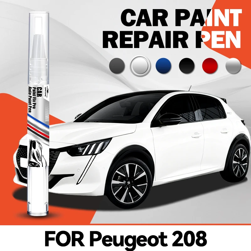 Car paint repair pen For Peugeot 208 2012-2025 acrylic paints automotive paint repair automotive accessories car detailing tools