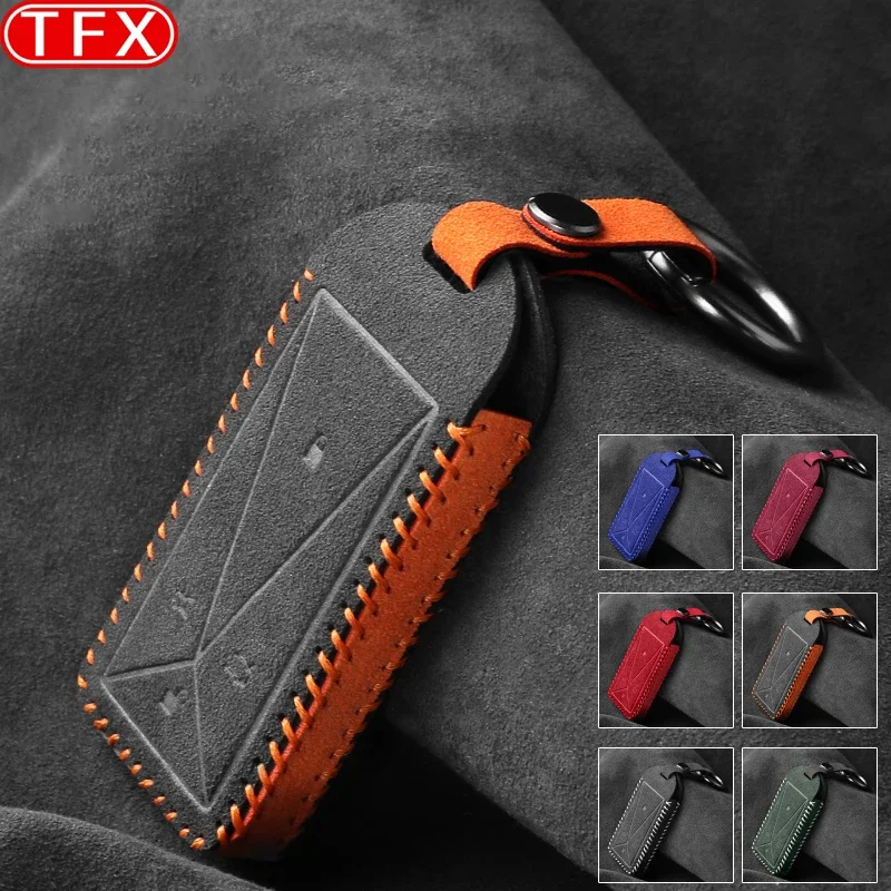 For AVATR 11 2023 2024 Car Styling Flannelette Key Cover Protective Shell Case Buckle Modificated Auto interior Accessories