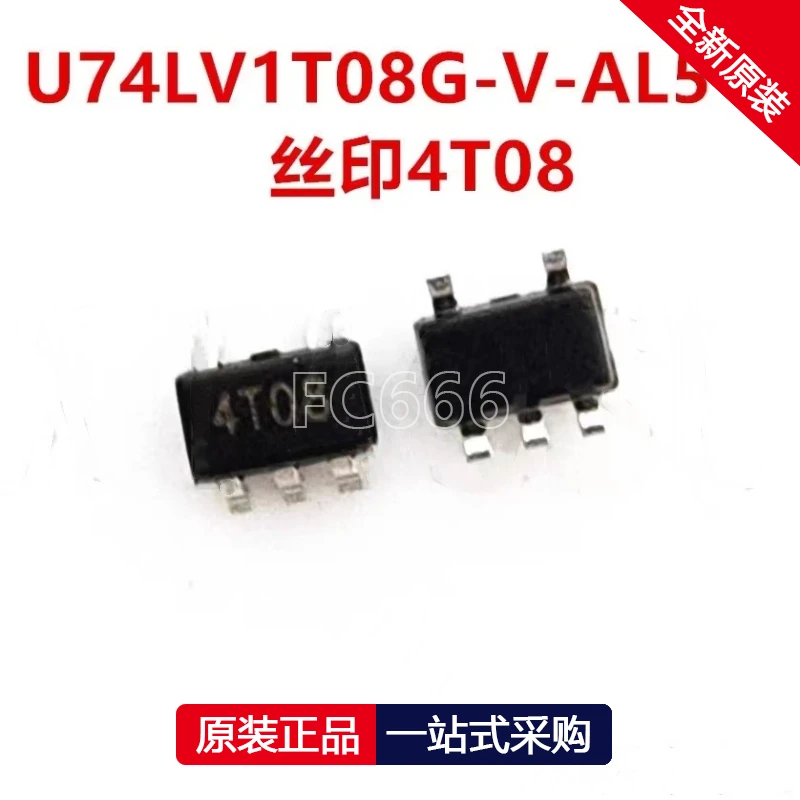 

U74LV1T08G-V-AL5-R U74LV1T08G 4T08 4T0B SOT353 логическая микросхема