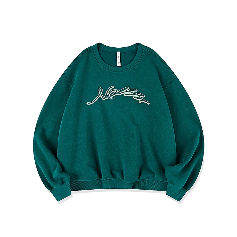 

QIAODAN Sports Sweatshirt for Women's 2025 Winter Crew Neck Casual Top Letter Printed Long Sleeved Breathable Tops LWD12241936