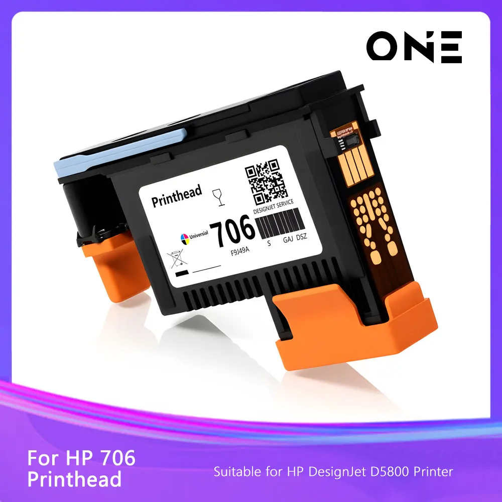 

For HP 706 Printhead Univerisal F9J49A HP706 Print Head For HP DesignJet D5800 Production Printer Head 706 Printhead