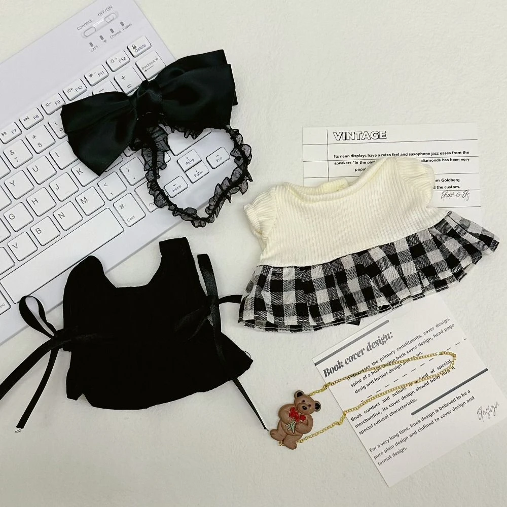 

Lolita 20cm Cotton Doll's Clothes Dress Toy Accessories Doll Lolita Dress Princess Dress Multi Color