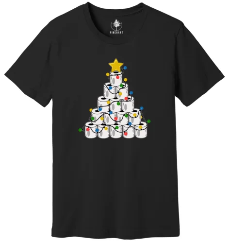 Christmas Toilet Paper Tree Shirt, Funny Christmas Shirt, Christmas Costume