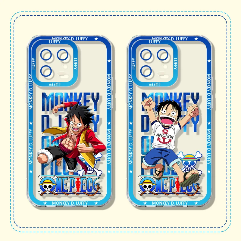 ONE PIECE Ace Luffy Zoro Phone Case for Xiaomi POCO X8 Pro Max X7