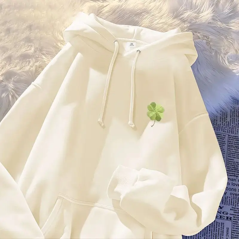 Printed Kids Hoodie Boys Girls Autumn Winter Thick Pullover Teen Student Casual Sweatshirt Warm Tops