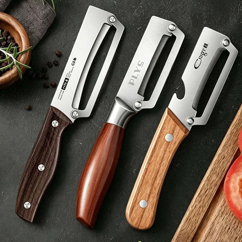 Kitchen Peeler Stainless Steel Multi-Function Kitchen-Specific Peeler for Slicing Fruit and Vegetables Kitchen Accessories