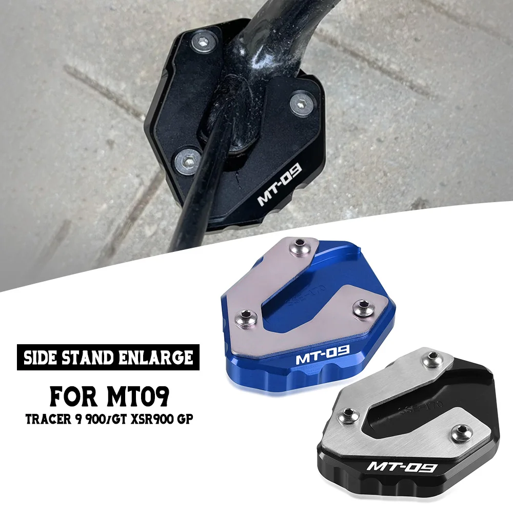 

CNC Side Stand Enlarge Kickstand Sidestand Foot Enlarger For Yamaha MT09 Tracer 9/GT XSR900 GP MT-09 Tracer 900 GT 2013-2025