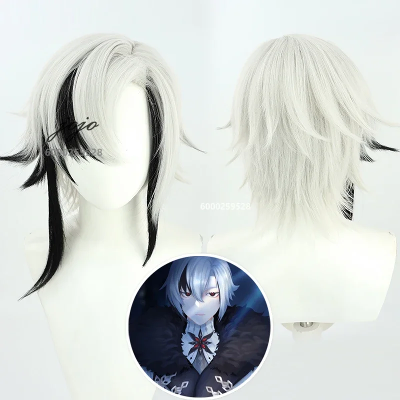 

Game Genshin Impact Arlecchino Cosplay Wig Halloween Christmas Anime Women Men Essential Wigs Heat Resistant Synthetic Wigs