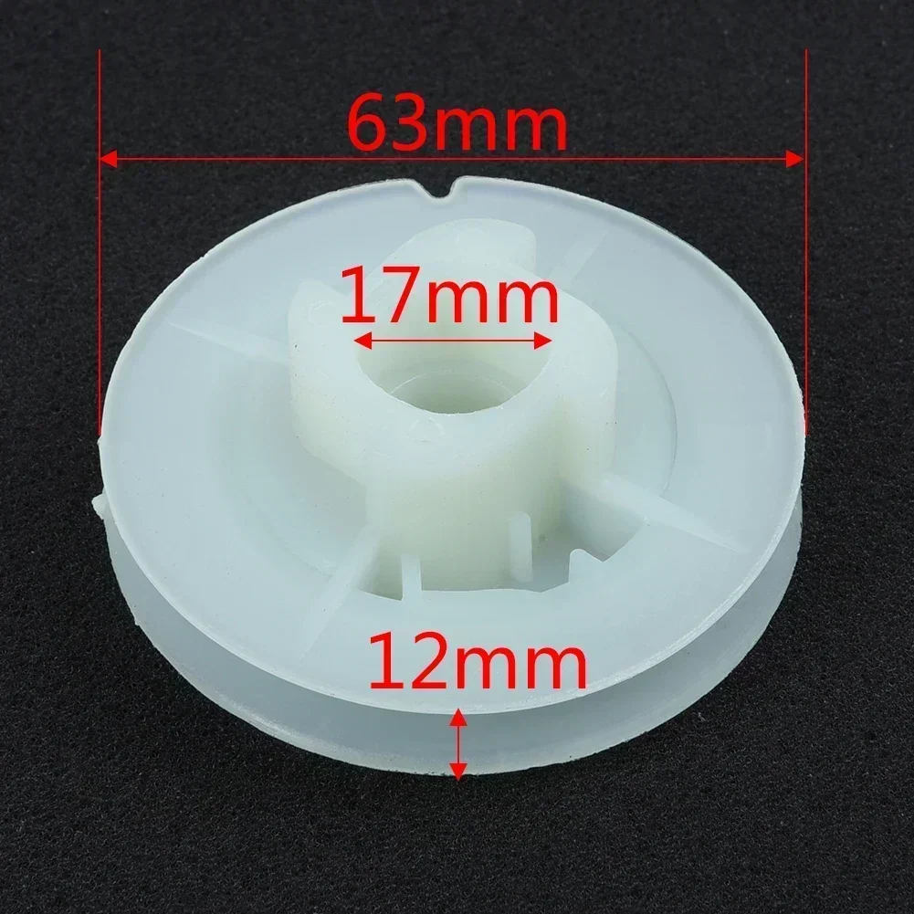 1 pz puleggia di avviamento a strappo per motosega cinese 4500 5200 5800 sostituire i pezzi di ricambio
