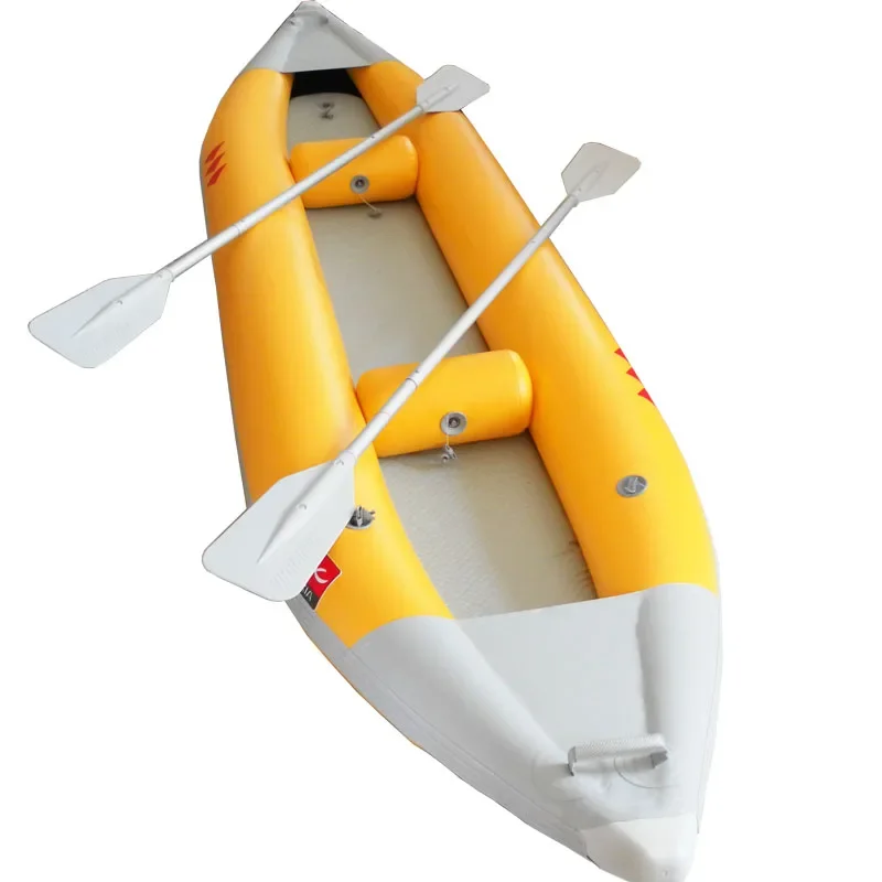 Inflatable Outdoor Fishing Kayak Fold Canoekayak Whitewater Kayak Boat Pvc Inflatable Kayak For Sale