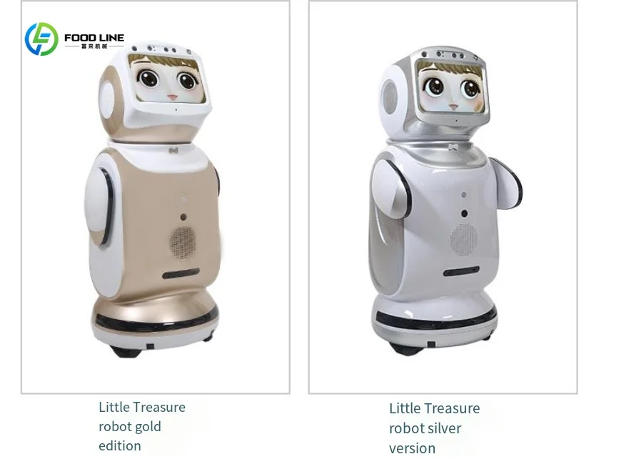 حجم AI استقبال روبوت الخدمة المنزلية الذكية لروبوت خدمة دليل صالة عرض المستشفى