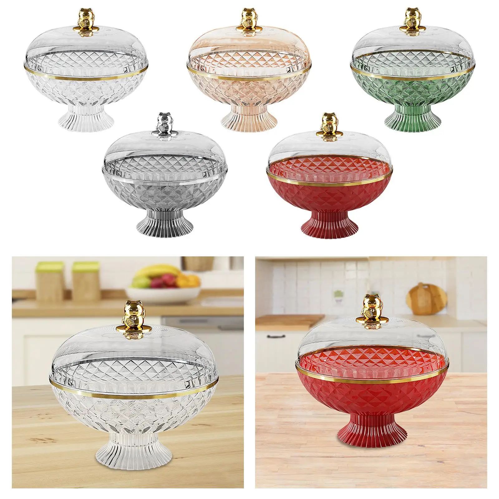 

Modern Fruit Bowl Multifunctional Home Decor Fruit Stand for Restaurant Fruit