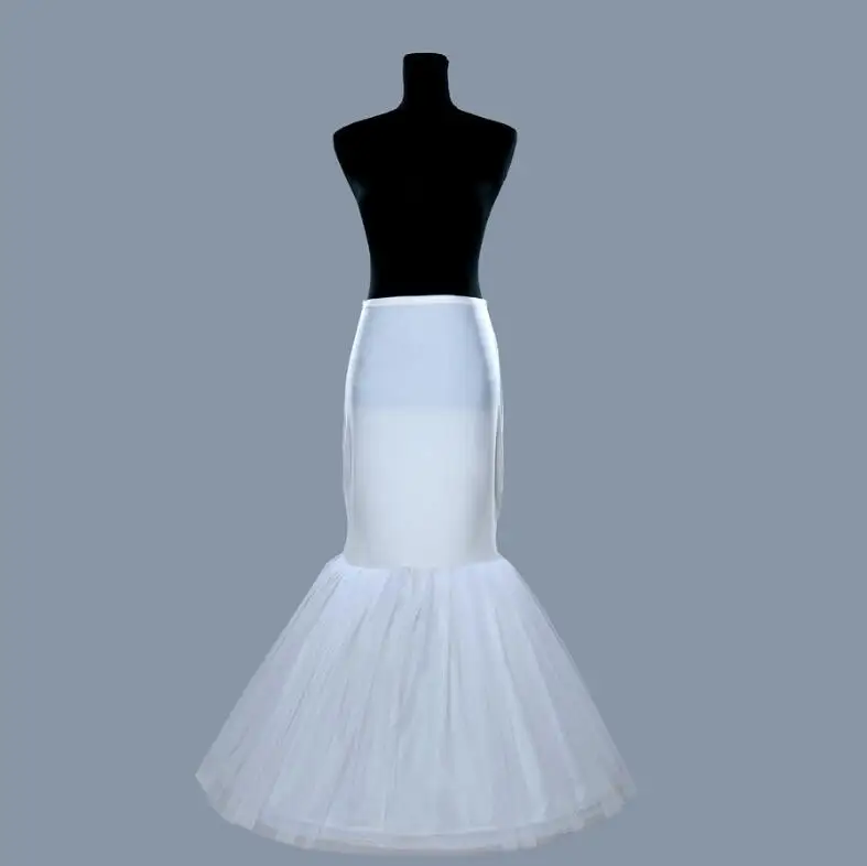 High Quality Mermaid Bridal Wedding Petticoat Free Shipping Bridal Gown Underskirt for Wedding Crinoline Slip Accessories