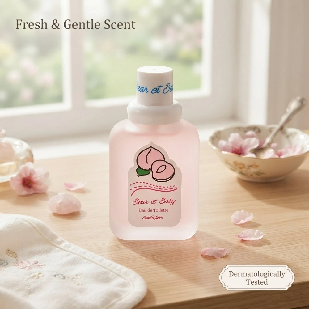 50ML Baby Bear Series Women's Perfume Long Lasting Fragrance Peach Pomegranate Orange Milk Ice Cream Fresh Not Cloying Sweetness - view 5