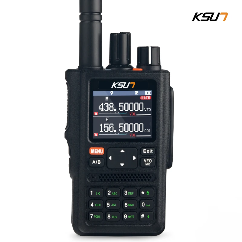 KSUN UV98D GPS UHF VHF راديو كامل النطاق CB محمول لاسلكي اتجاهين راديو FM Comunicador لاسلكي تخاطب طويل المدى