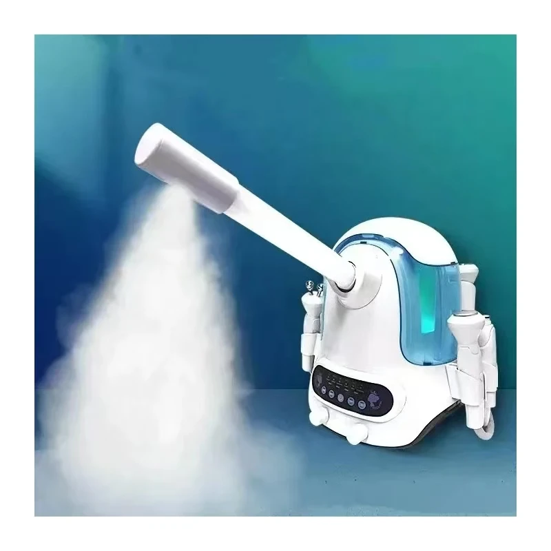 

6 в 1, домашний пилинг кожи, дермабразия, отпариватель для лица, ультразвуковой горячий и холодный кислородный спрей, спа-микродермабразия для лица, гидра D