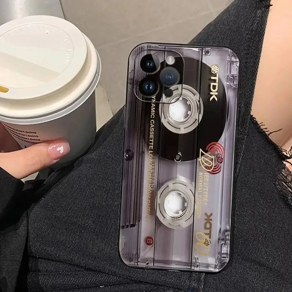 Retro Magnetische Radio-Handyhülle für iPhone 17 16 15 14 13 12 11 Pro Max Mini SE 7 8 Plus 17E Stoßfeste Rutschfeste Schutzhülle Fundas – Detail 3