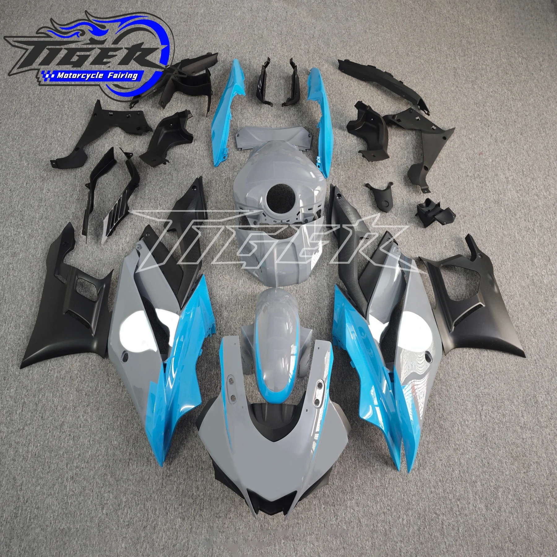 New ABS For YAMAHA YZF R3 R25 2019 2020 2021 2022 2023 2024 ZYF-R3 19 20 21 22 23 24 Fairing kit Bodywork cowl Bright Black