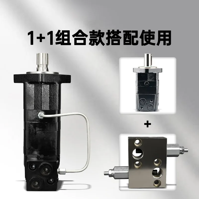 Hydraulic valve Double balance valve/relief valve with BMR/BMS cycloid oil