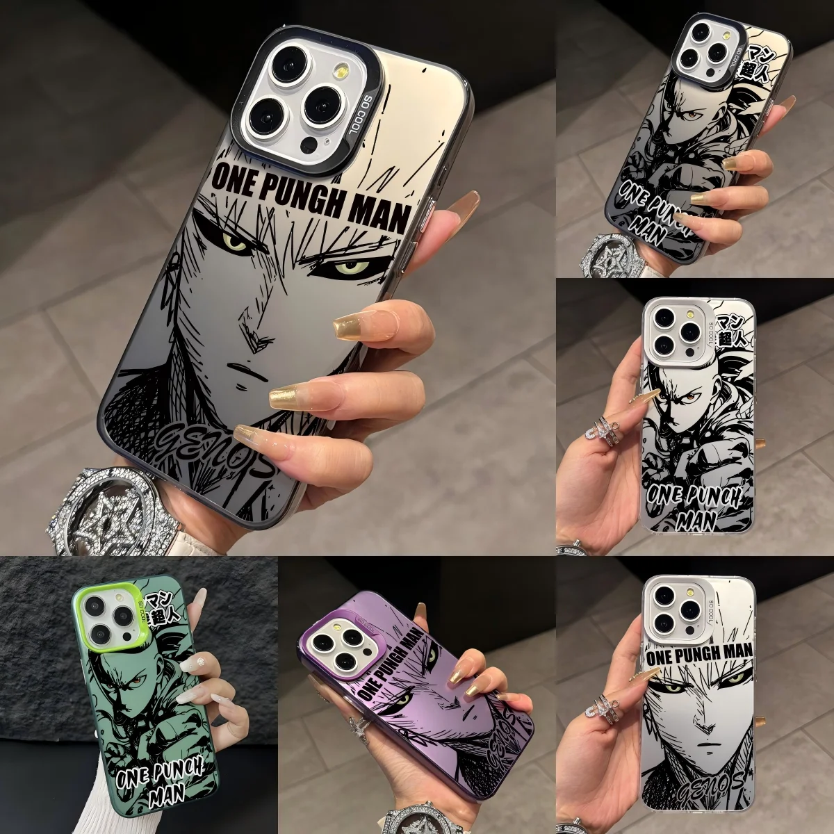 Anime OneS-Punchs-Men Phone Case for Samsung Galaxy S26 S25 S24 S23 S22 S21 S20 Note20 FE Ultra Edge Plus 4G 5G Anti Fall Cover