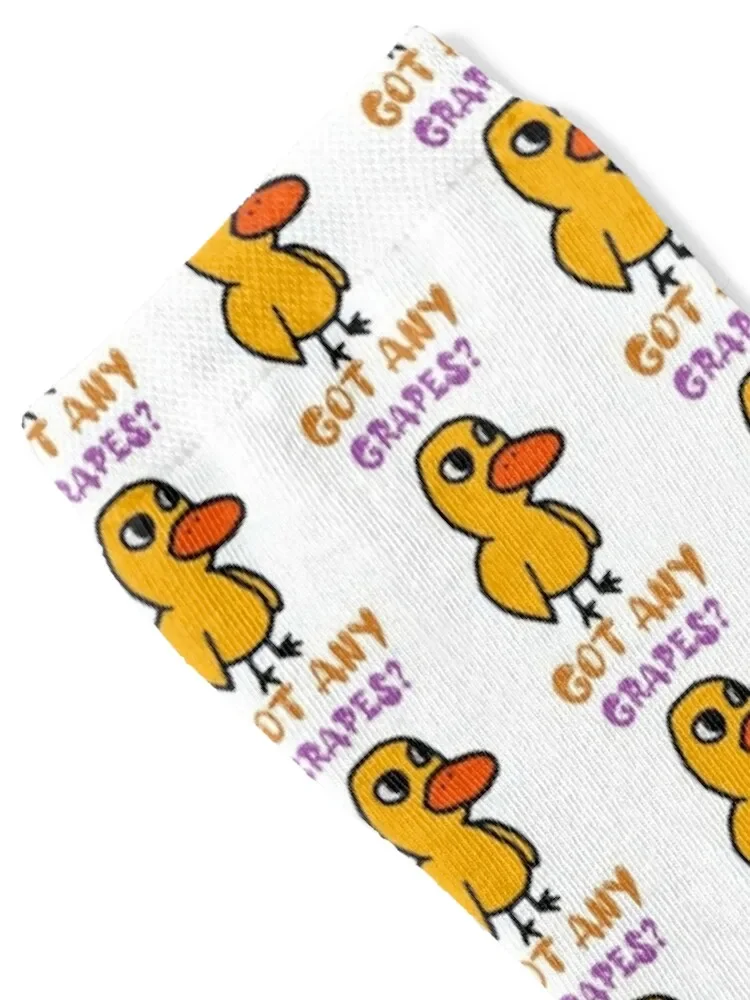 Got Any Grapes - The Duck Song Socks Antiskid soccer retro new year Soccer Socks Man Women's