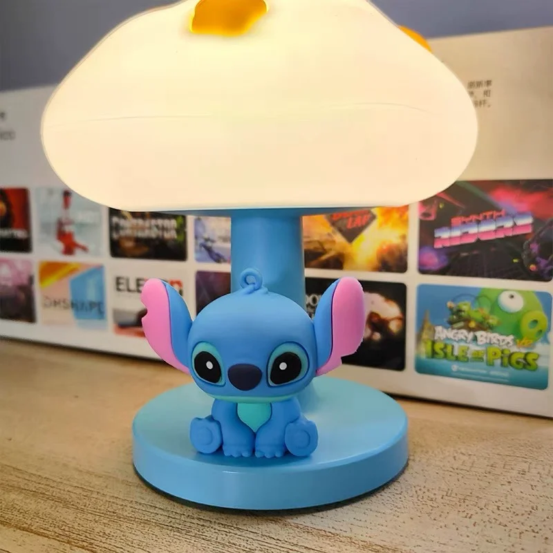 

Стежка светодиодный ночник теплый мягкий свет милый аниме лампа Pat Control Usb перезаряжаемый подарок на день рождения и Рождество декор комнаты