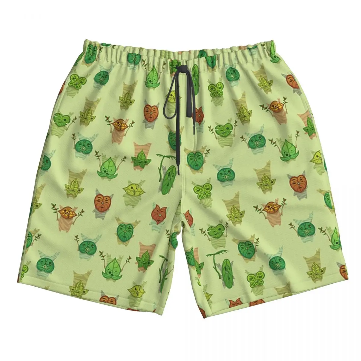 

Korok Pattern Trunks Beach Board Shorts Casual Quick Dry Swim Summer Men Pants
