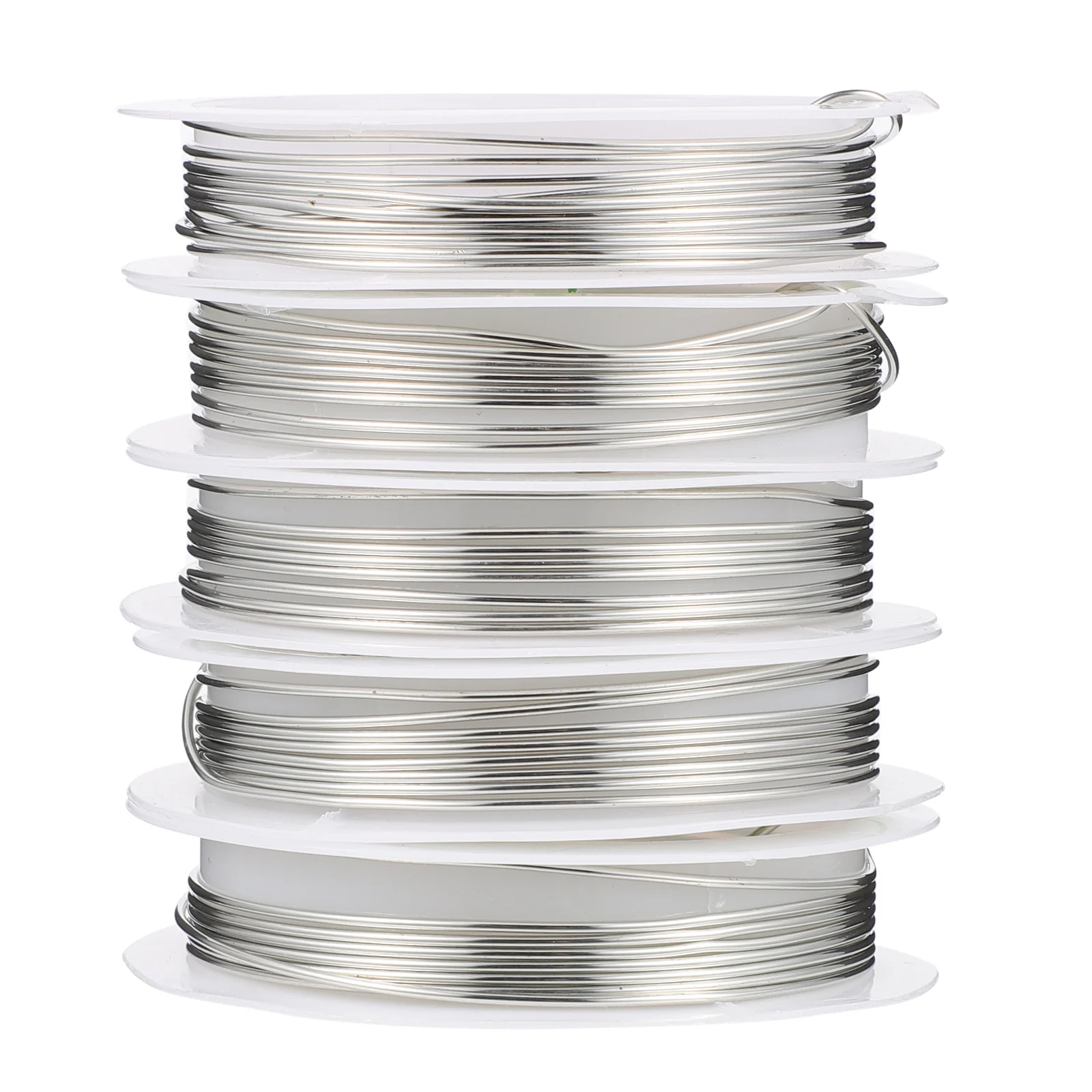 

5 Rolls Copper Wire for Bracelet Making Jewelry Metal Wires Craft Thin Flexible