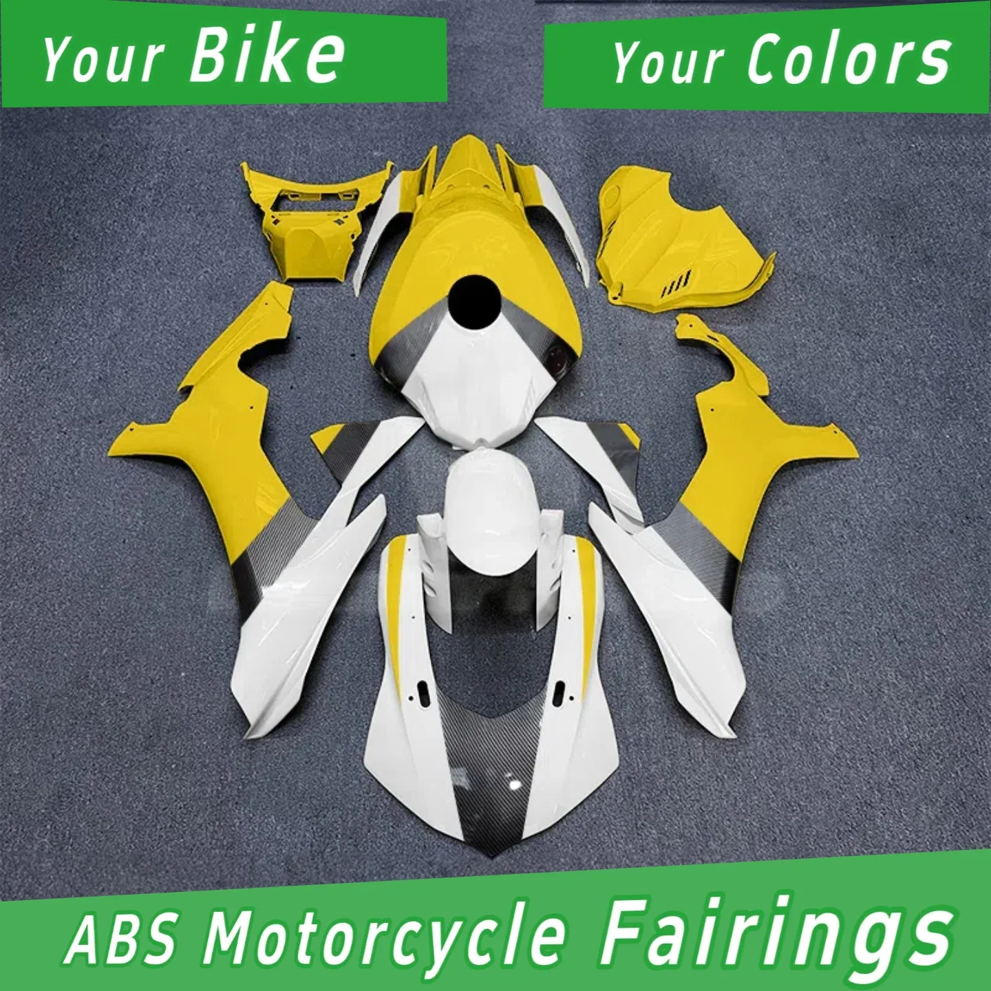 For Yamaha R1 Motorbike Fairing 2015 2016-2019 Lightweight Design Multiple Graphics Options for Enhanced Performance And Style