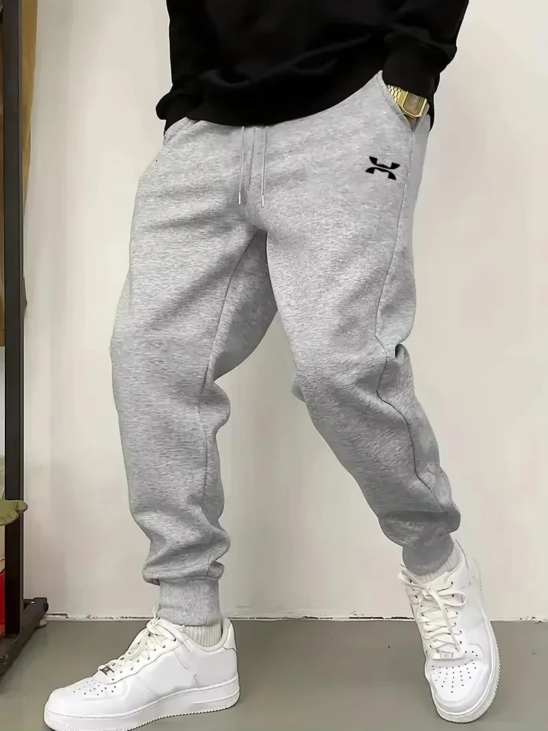 2026 Herbst/Winter Neue Herren-Sporthosen, Outdoor-Jogginghosen mit Verdickung, Modische Freizeithosen für Damen und Herren – Detail 2