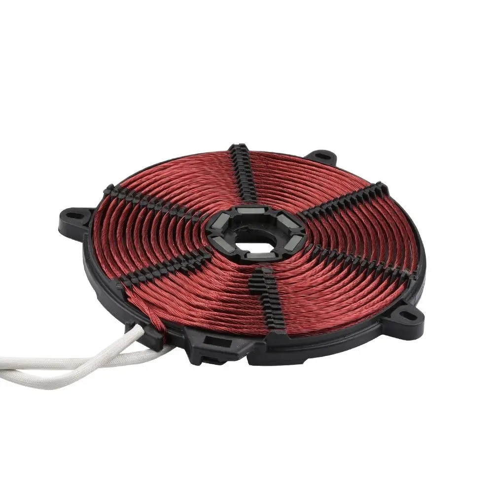 1600W 155mm Heat Coi Enamelled Aluminium Wire Induction Heating Coil Panel Induction Cooker Accessory