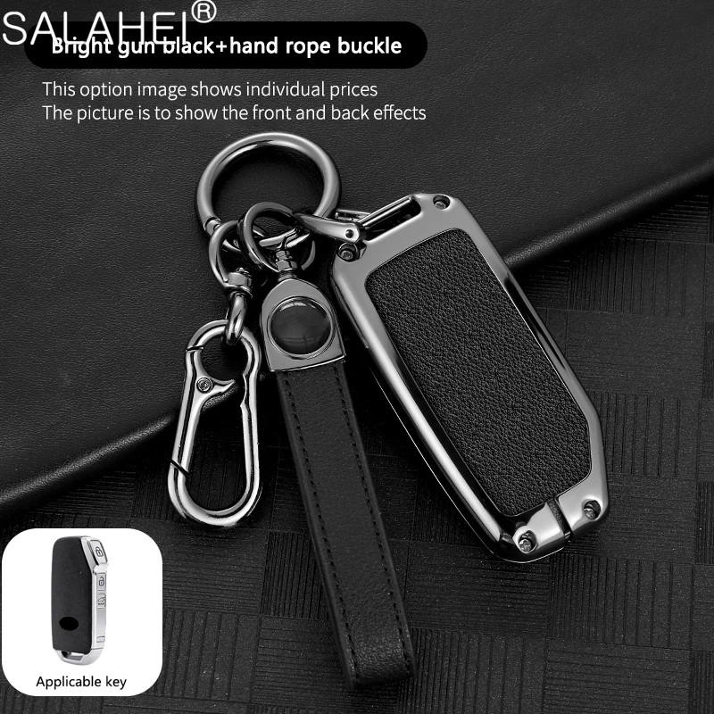 For KIA KN Sportage R Stinger Sorento Ceed Cerato Forte Niro Soul Cover Holder Keychain Remote Smart Car Key Case Fashion