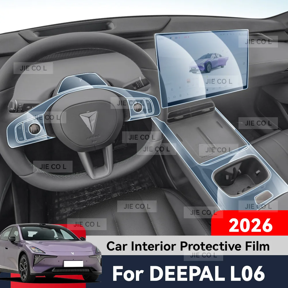 

For CHANGAN DEEPAL L06 2026 Car interior Protection Central Control Screen Transparent TPU Navigation Anti Scratch GPS Film