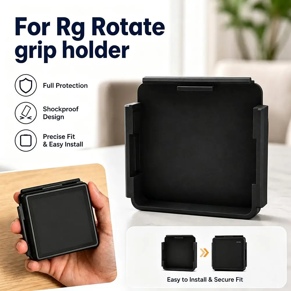 For Rg Rotate Grip Holder Protective Mount Detachable Handle Fixing Seat Shockproof Case for X4 Butterfly Game Controller