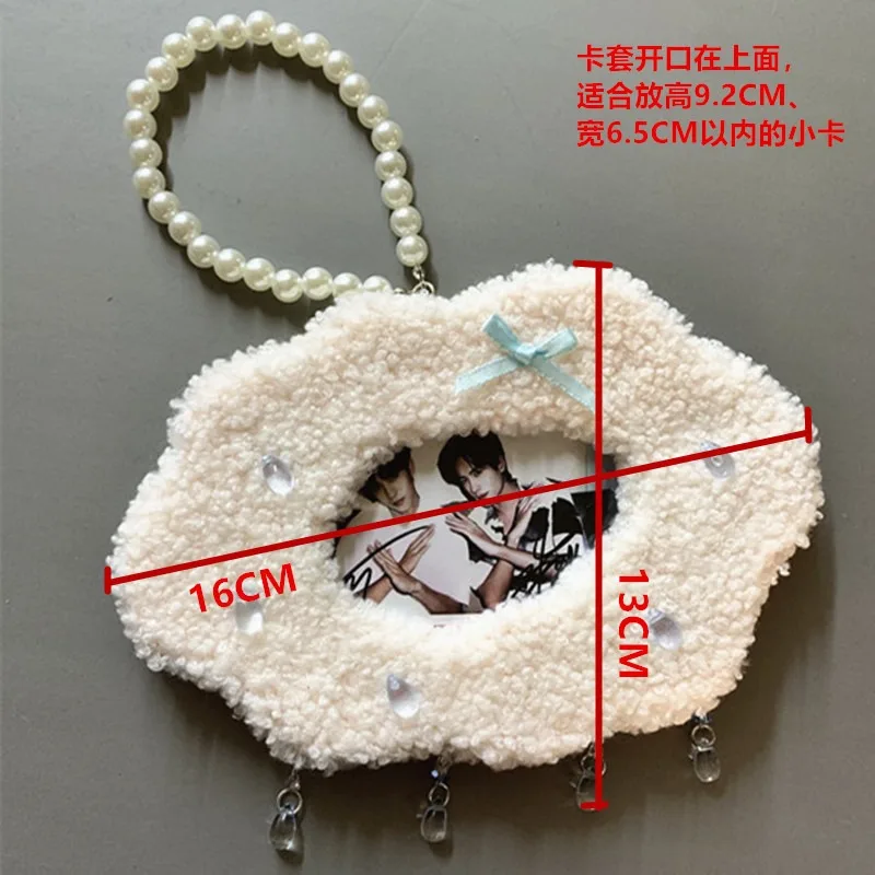 Bag Pendant Card Sleeve, K‑pop Photocard Protective Case, Campus Bus Meal Card Holder, Gu‑Me Photo Card Cover Supplies