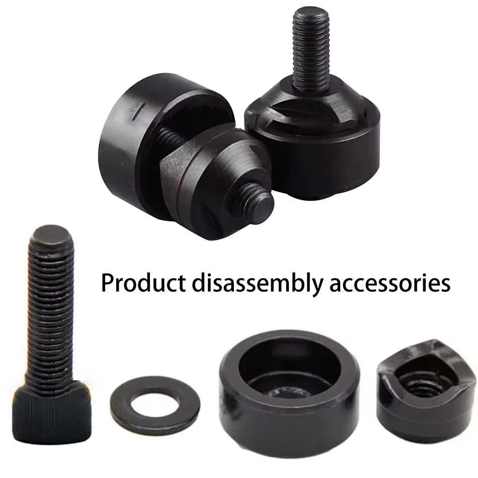 Hole Punch Bearing Steel Sheet Metal 16mm-50mm Multiple Sizes Anti-slip Hole Opener Woodworking Punching Cutting Tools