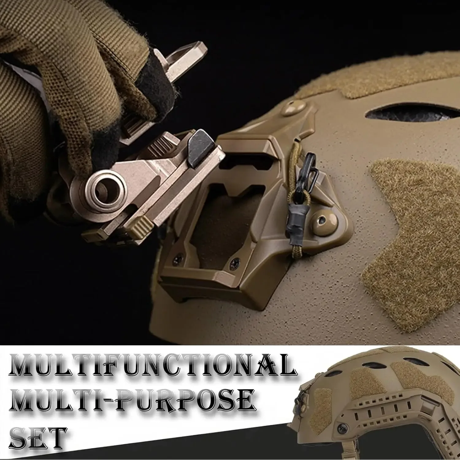 مجموعة خوذة Gotham Nightmare التكتيكية مع قناع المهرج من الراتنج Cyberpunk والرؤية الليلية لألعاب كرات الطلاء للعمليات الخاصة