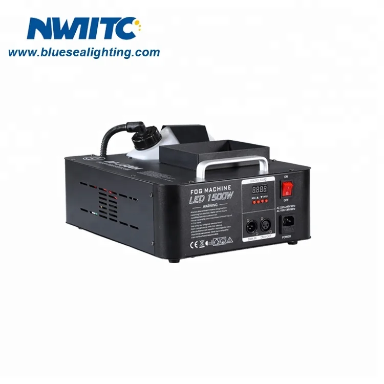 

Stage DJ Dmx 512 Remote Control Vertical 1500W 24*3W LED Smoke Fog Machine